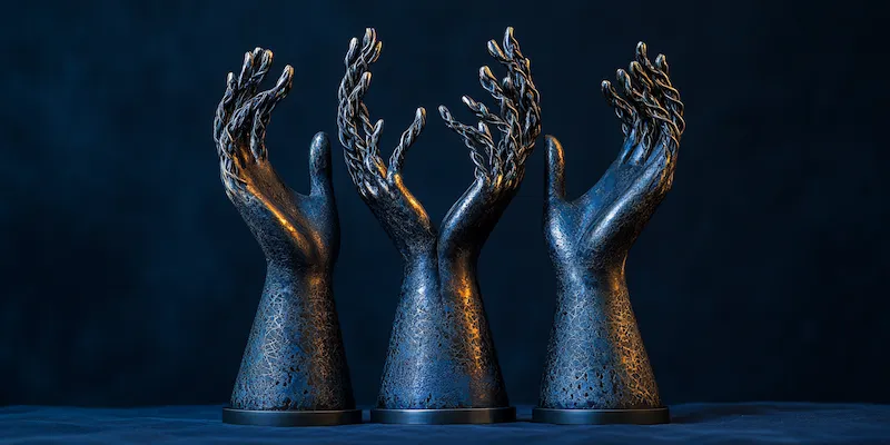 Statuetka podziękowanie za współpracę