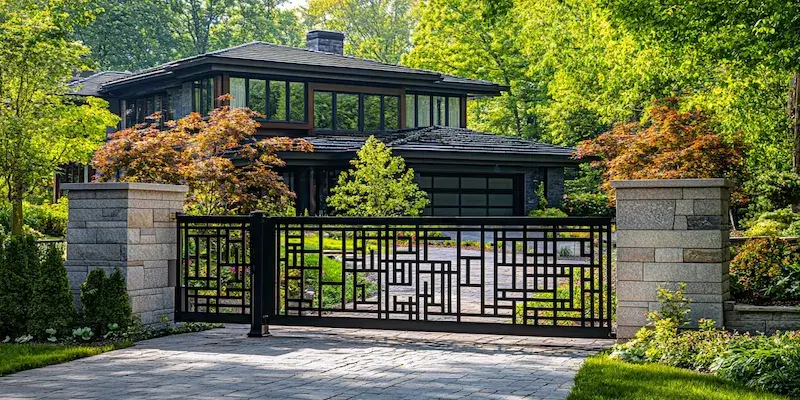 Sichtschutzzaun aus Polen mit Montage