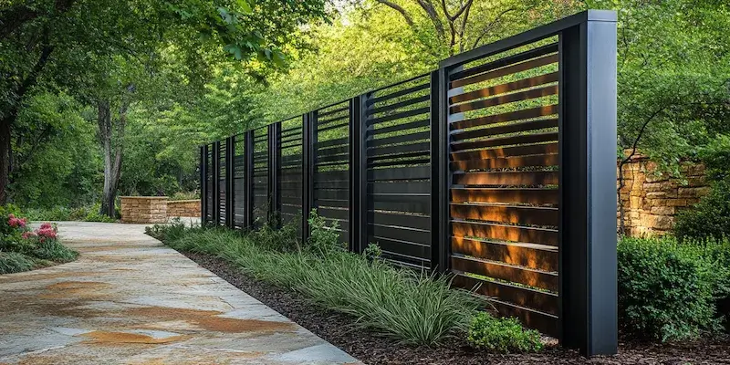 Sichtschutzzaun aus Polen