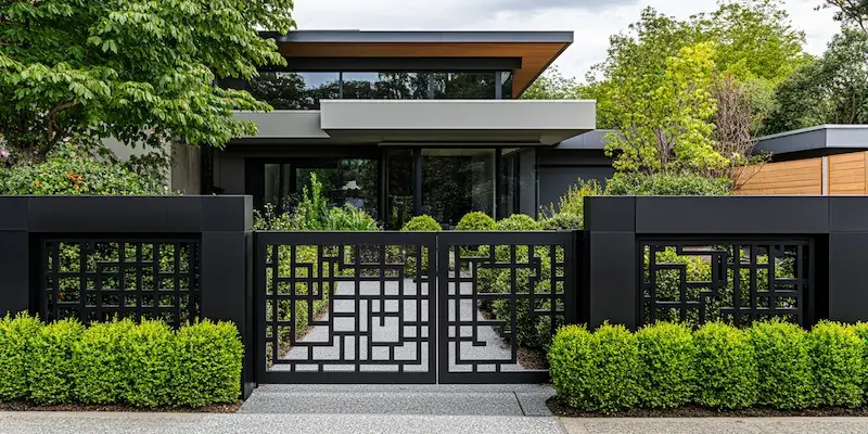 Gartenzäune aus Polen