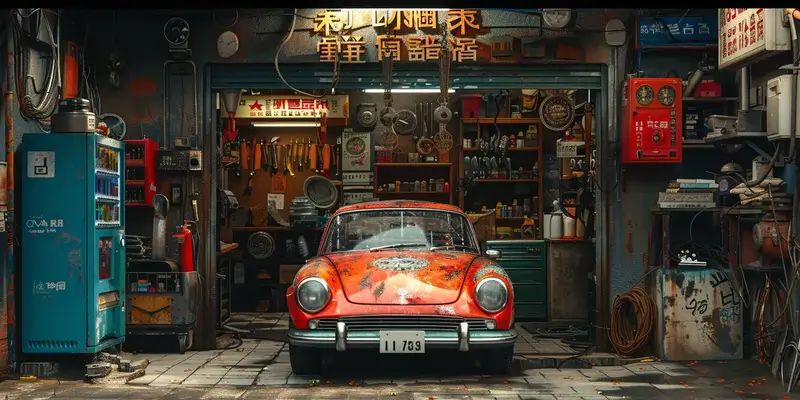 Na jaki kolor pomalować warsztat samochodowy?